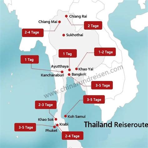 thailand reisen 2024